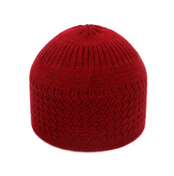 Knitted Kufi ✦ Red