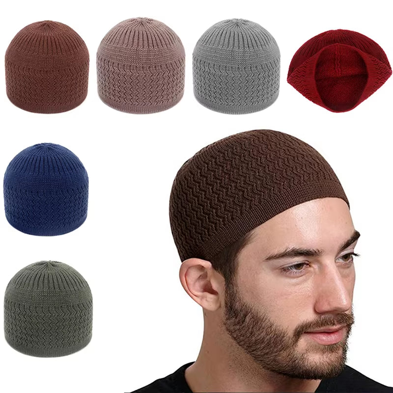 Knitted Kufi ✦ Brown