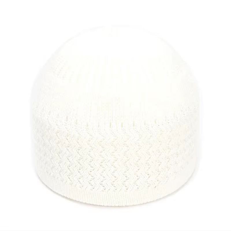 Knitted Kufi ✦ White