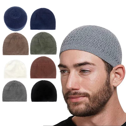 Knitted Kufi ✦ White