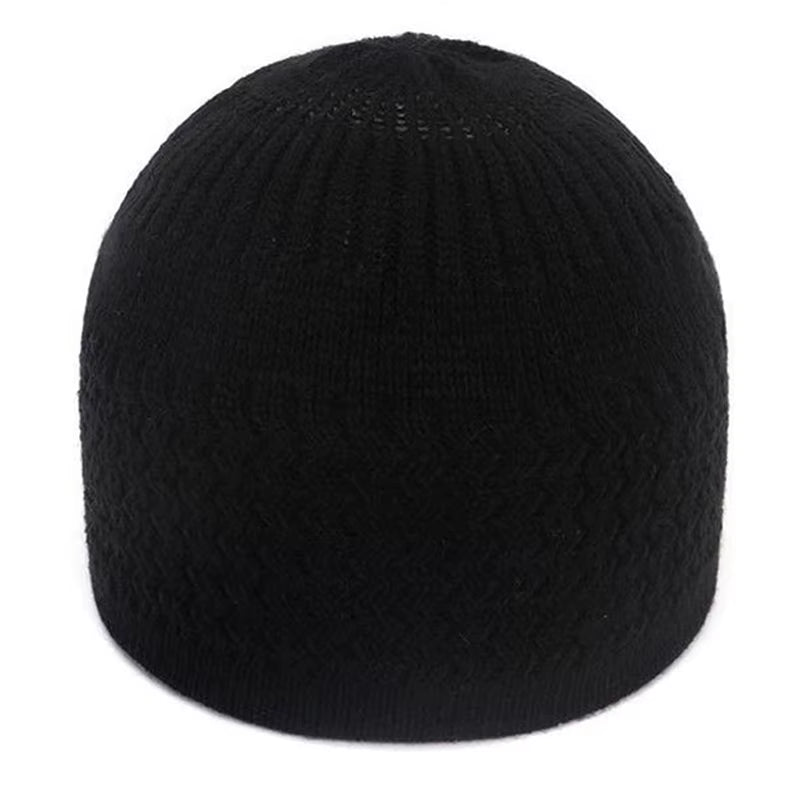 Knitted Kufi ✦ Black