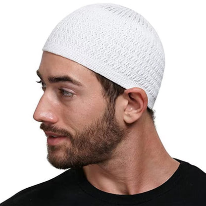 Knitted Kufi ✦ White