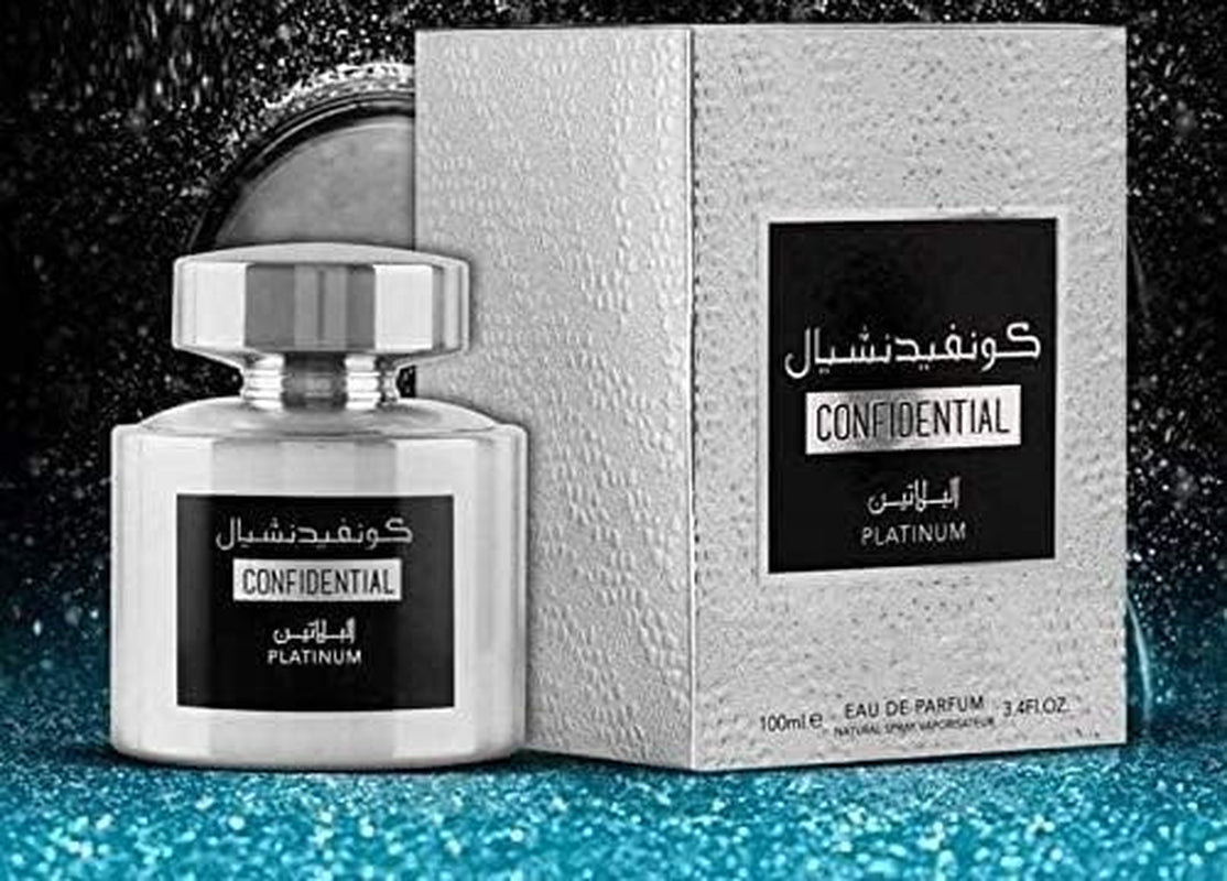 Lattafa ✦ Confidential Private Platinum - 100 mL