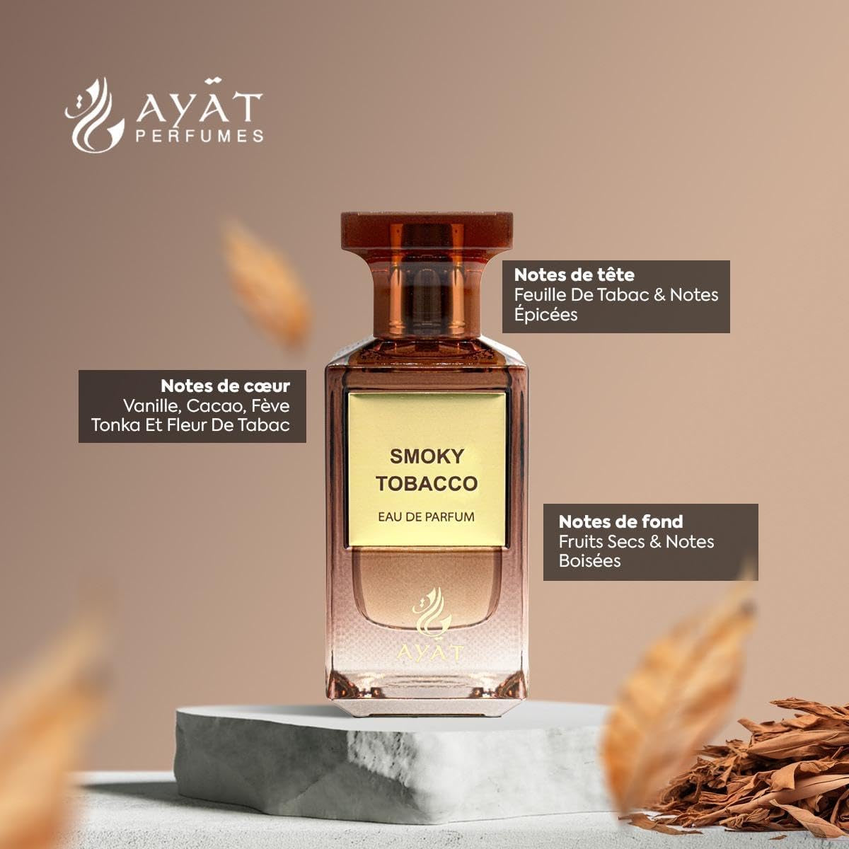 Ayat ✦ Smoky Tabacco – 80 mL 