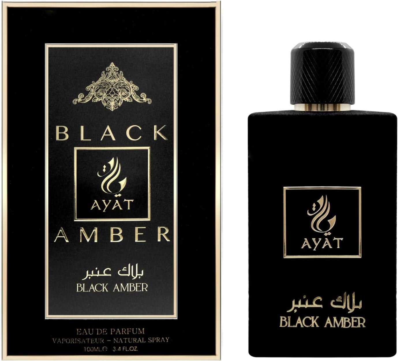 Ayat ✦ Black Amber Eau De Parfum -100 mL