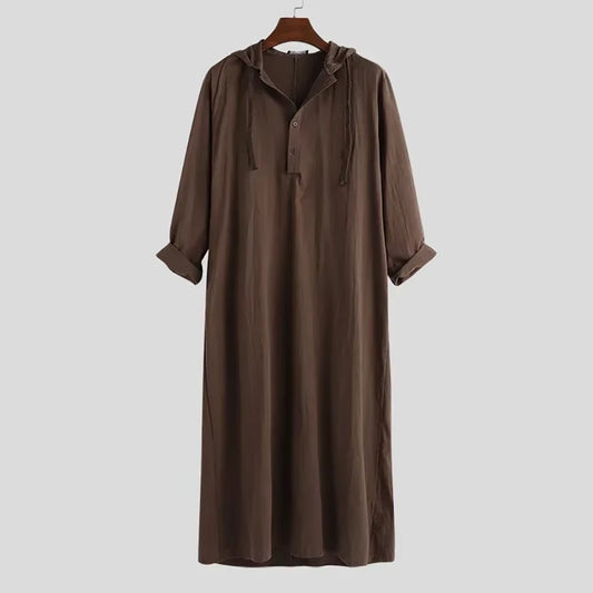 Brown Traditional Thobe ✦ S-5XL