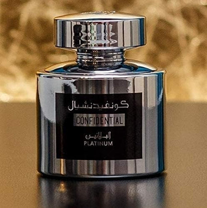 Lattafa ✦ Confidential Private Platinum - 100 mL