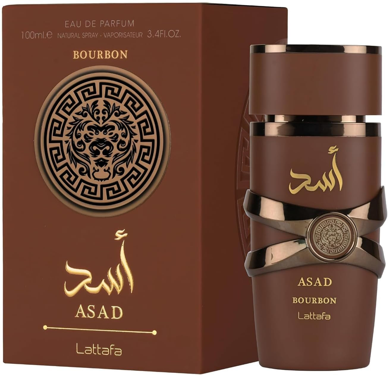 Lattafa ✦Asad Bourbon Eau De Parfum - 100 mL