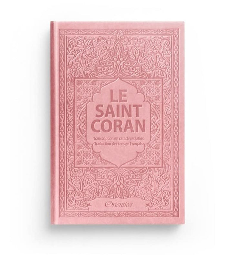 Le Saint Coran (Français/Arabe)  ✦ Couverture Cuir Rose II